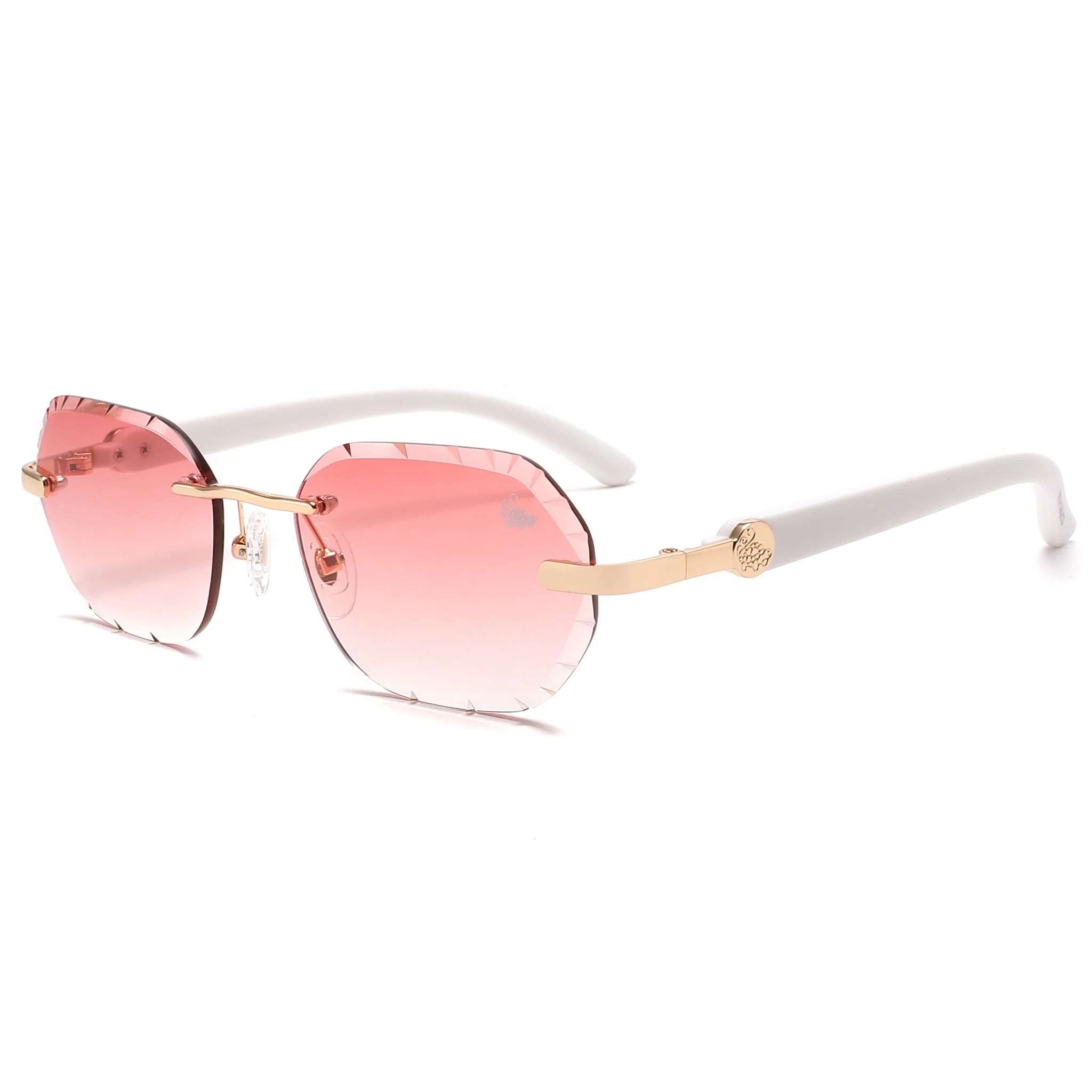 Diamond Cut Willow Burnt Red White